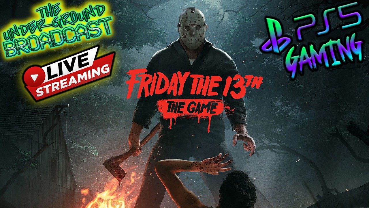 LIVE Friday the 13th: The Game (PS5 Gaming with Sun!)