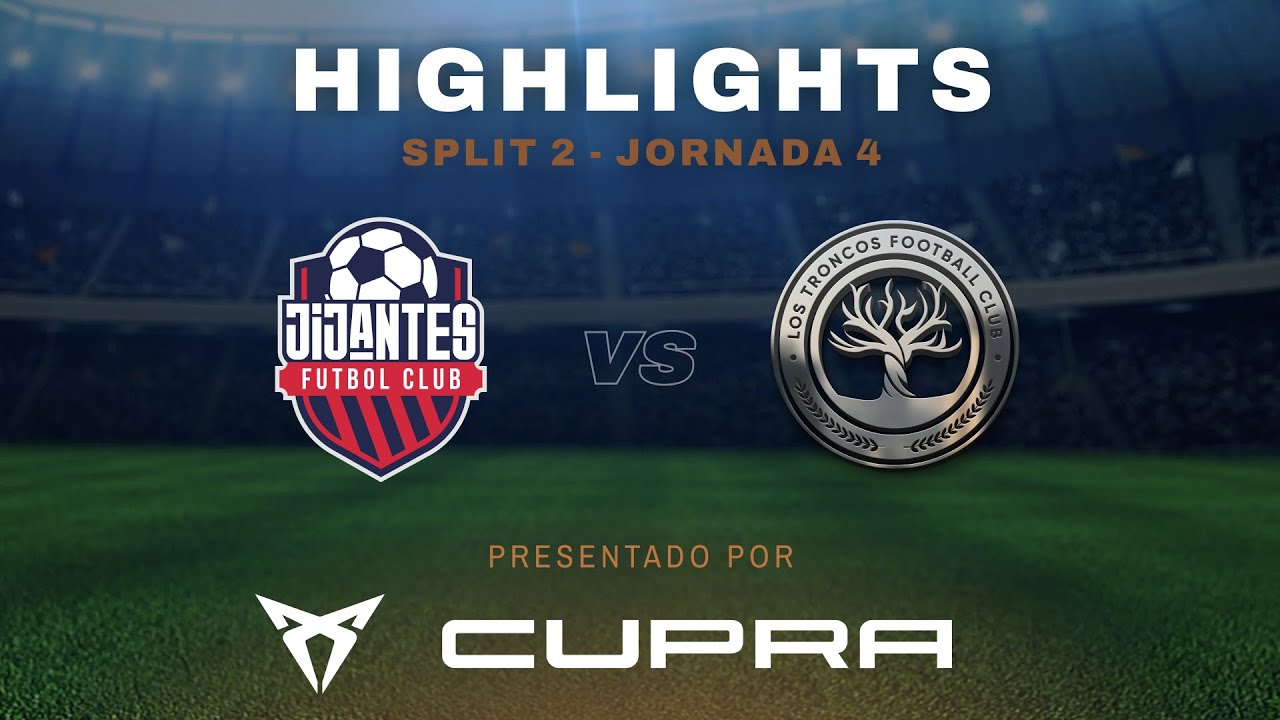 Jijantes FC de GERARD ROMERO VS Los Troncos FC de PERXITAA | Resumen partido (4-3)