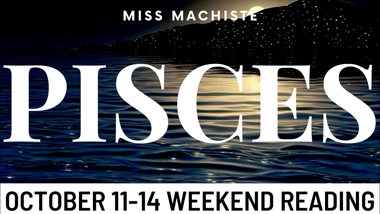 PISCES- DESTINED! YOU LIVED PAST LIVES WITH THIS PERSON, PISCES!~October Weekend Tarot Reading 2024
