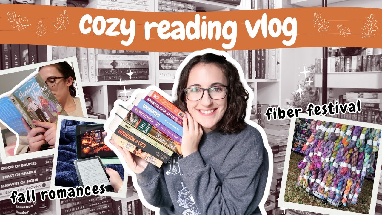 ready cozy books all weekend 🍁🍂📖 reading vlog