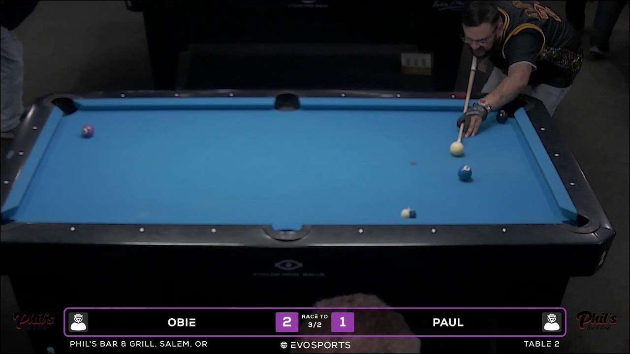 OBIE vs PAUL - PHIL'S BAR & GRILL - TABLE 2 | EvoSports