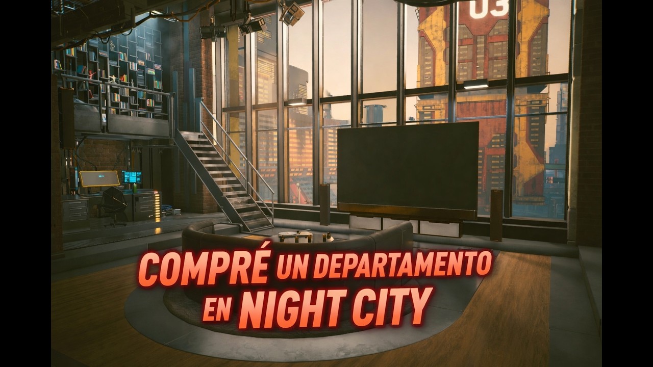 Compré un departamento en Night City… y ahora lo exploramos completo 😎