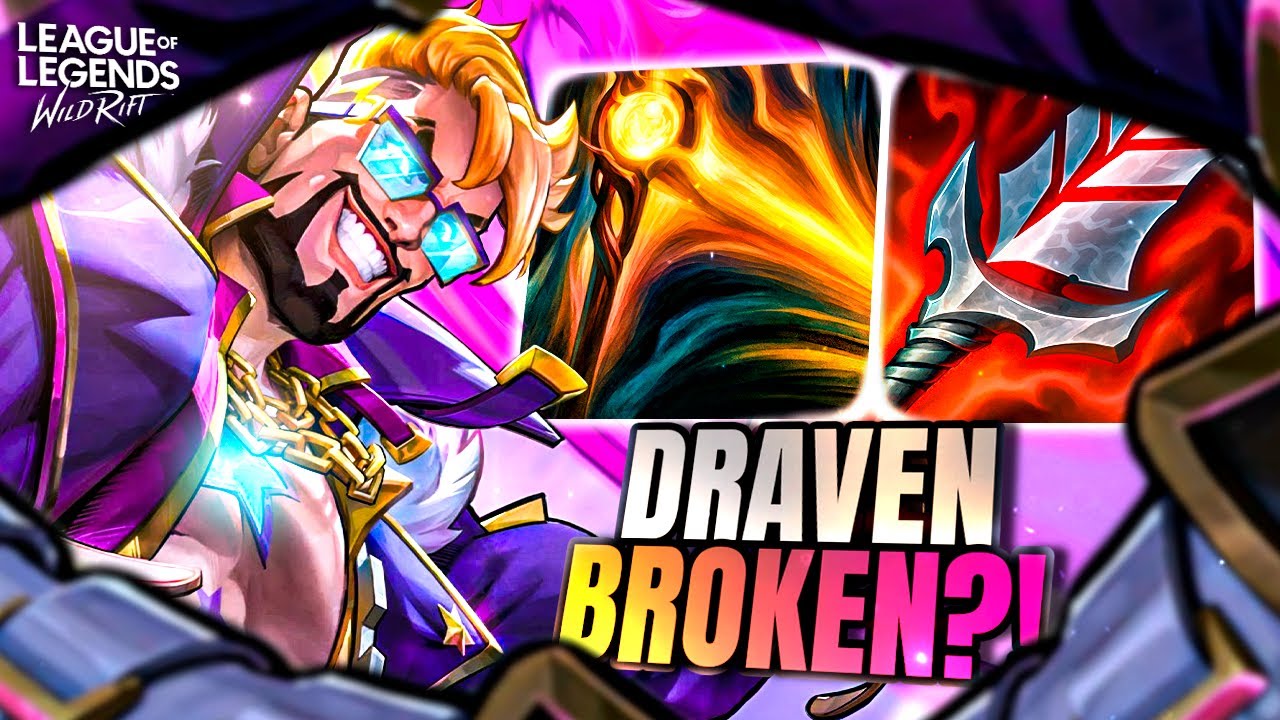 DRAVEN É TÃO ROUBADO MAS TÃO... EU TENHO ESSE DRAVEN?! | LoL Wild Rift