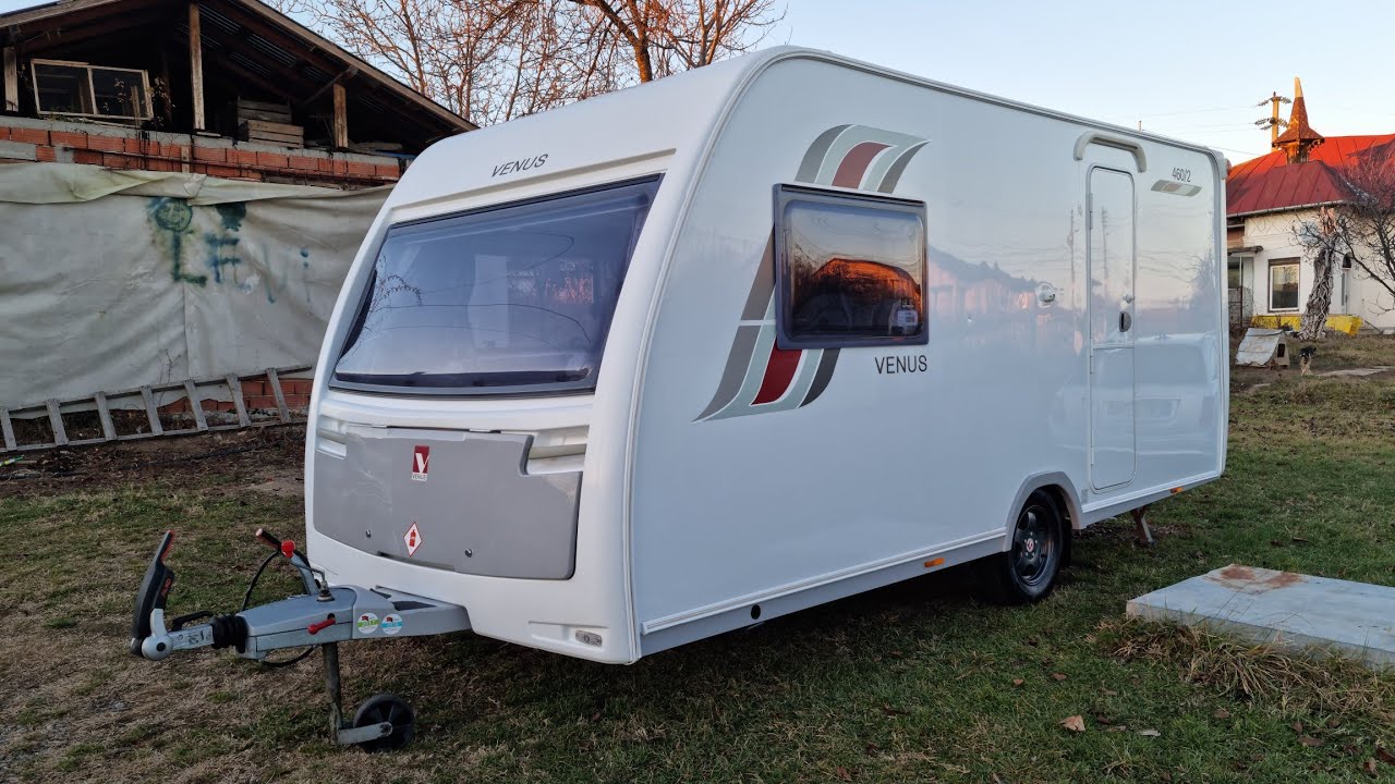 (Prezentare Rulotă) 2015 Lunar Venus 460/2, Centrala Truma Combi, Cabina dus, Baterie 12v