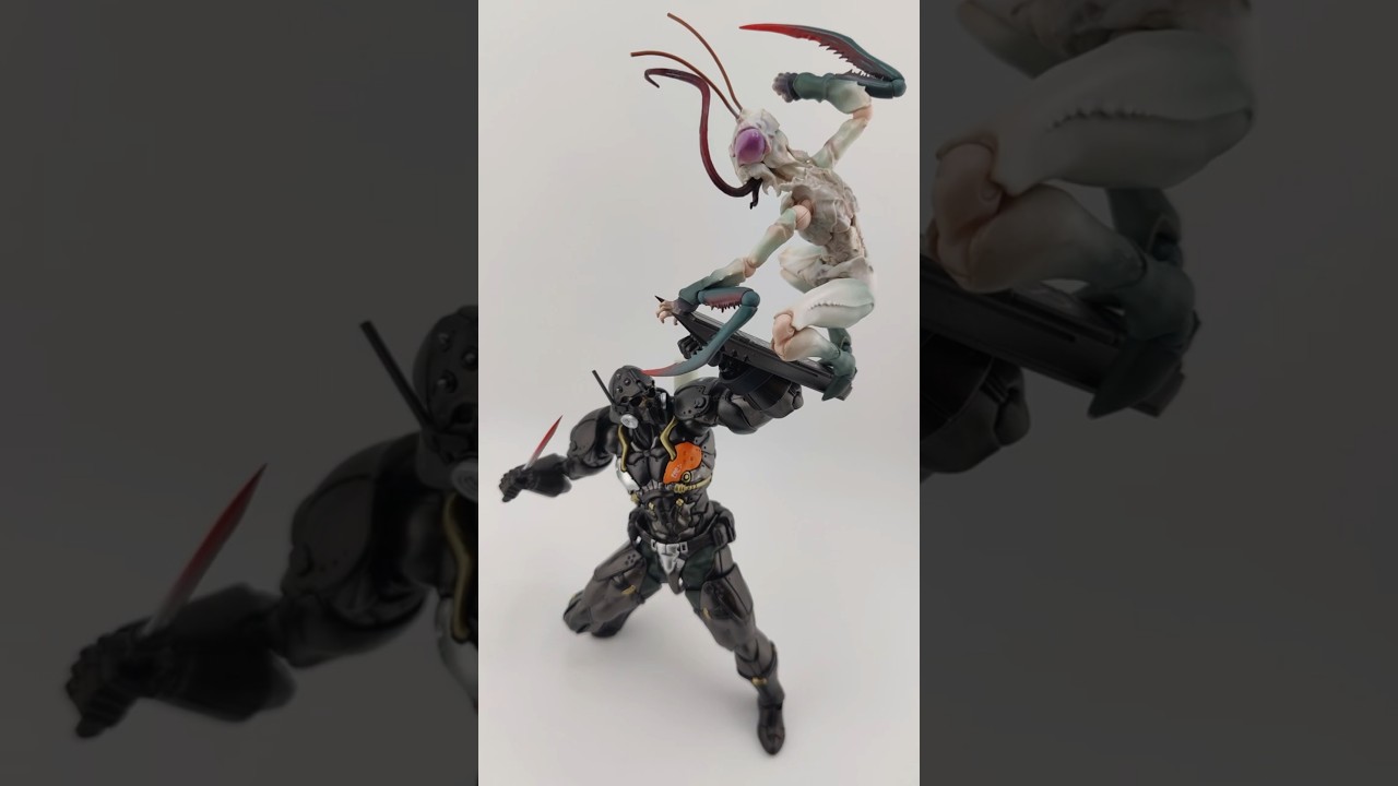 Way Better Than Expected // Unkval Eliminator & Artificial Involution Mantis #actionfigures #posing