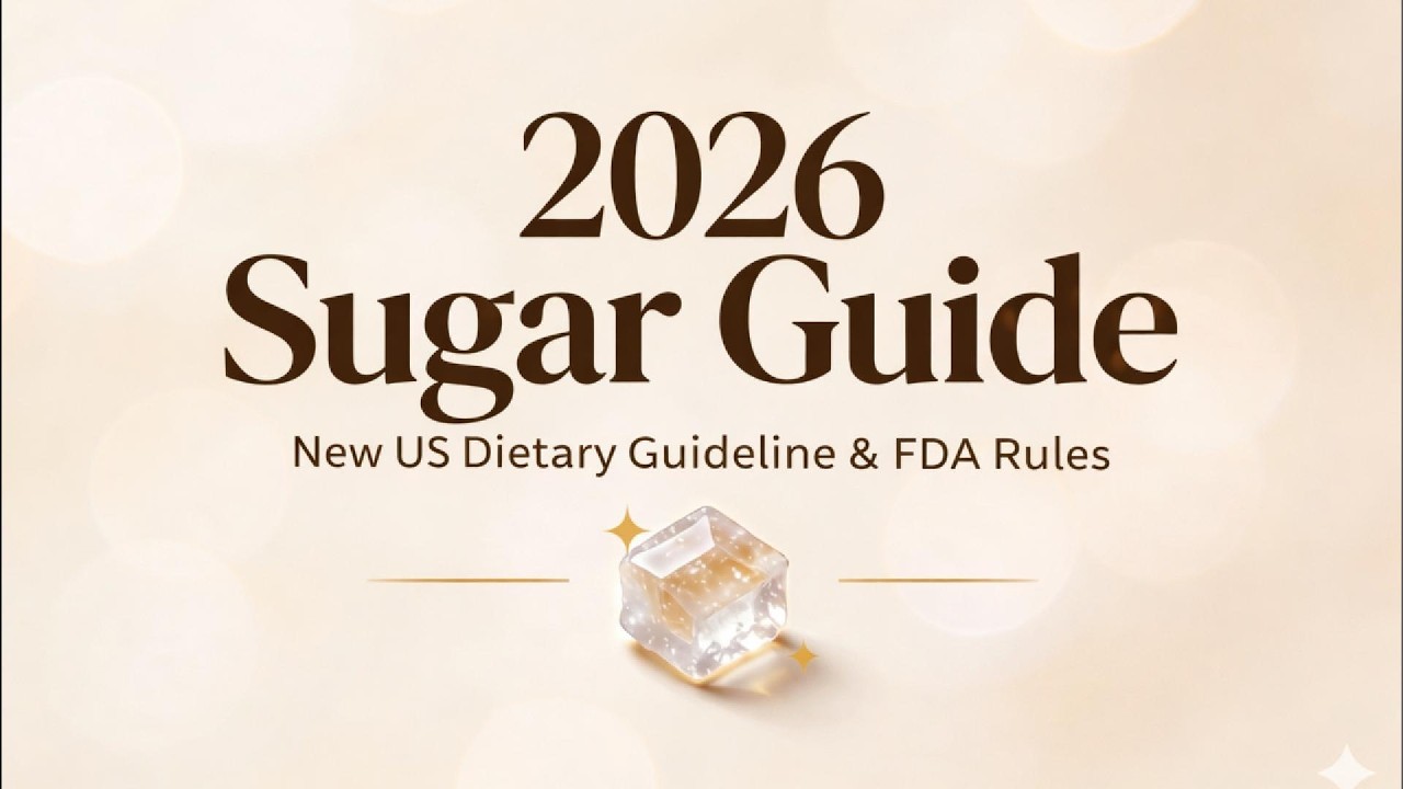 Science Behind the Federal Sugar Crackdown 2026: New US Dietary Guidelines And FDA Rules Review 
