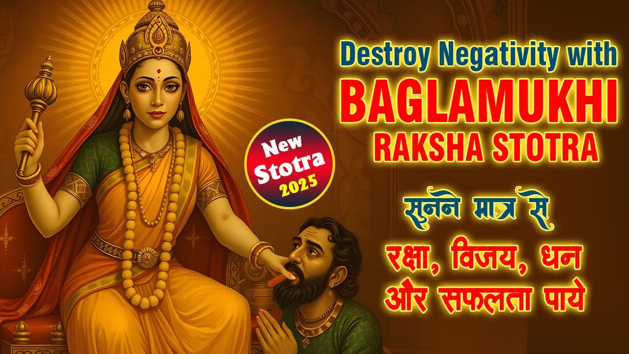 🔴 Baglamukhi Raksha Stotra  Remove Negativity  Baglamukhi Mantra | बगलामुखी मंत्र #baglamukhichalisa