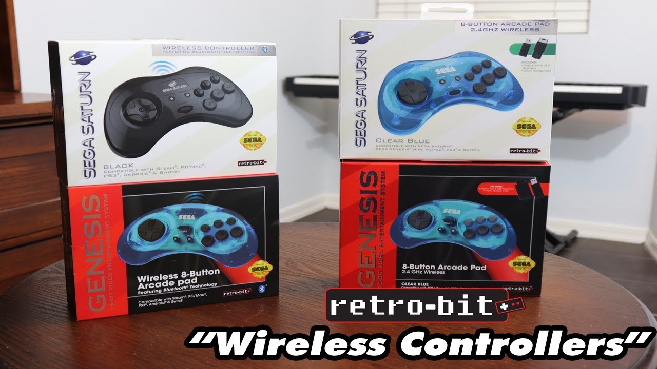 Retro-Bit Saturn and Genesis Wireless Controller Review