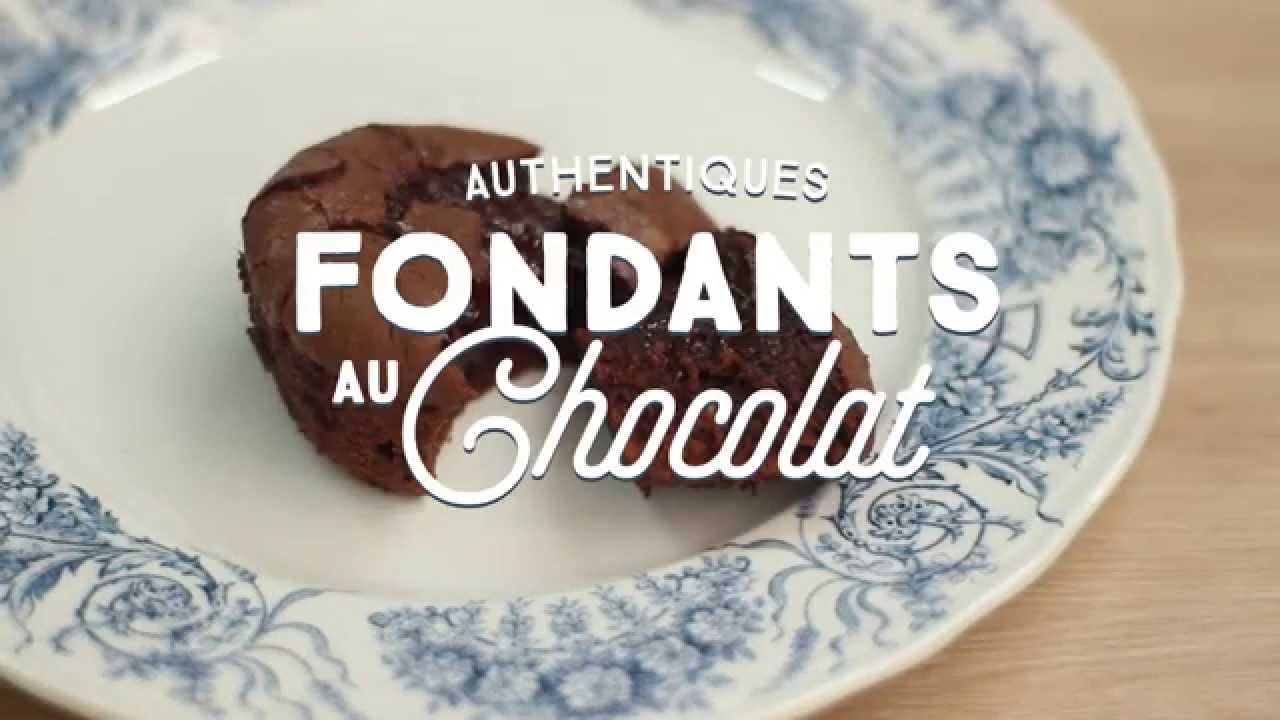 Recette de l'authentique fondant au chocolat  - CuisineAZ