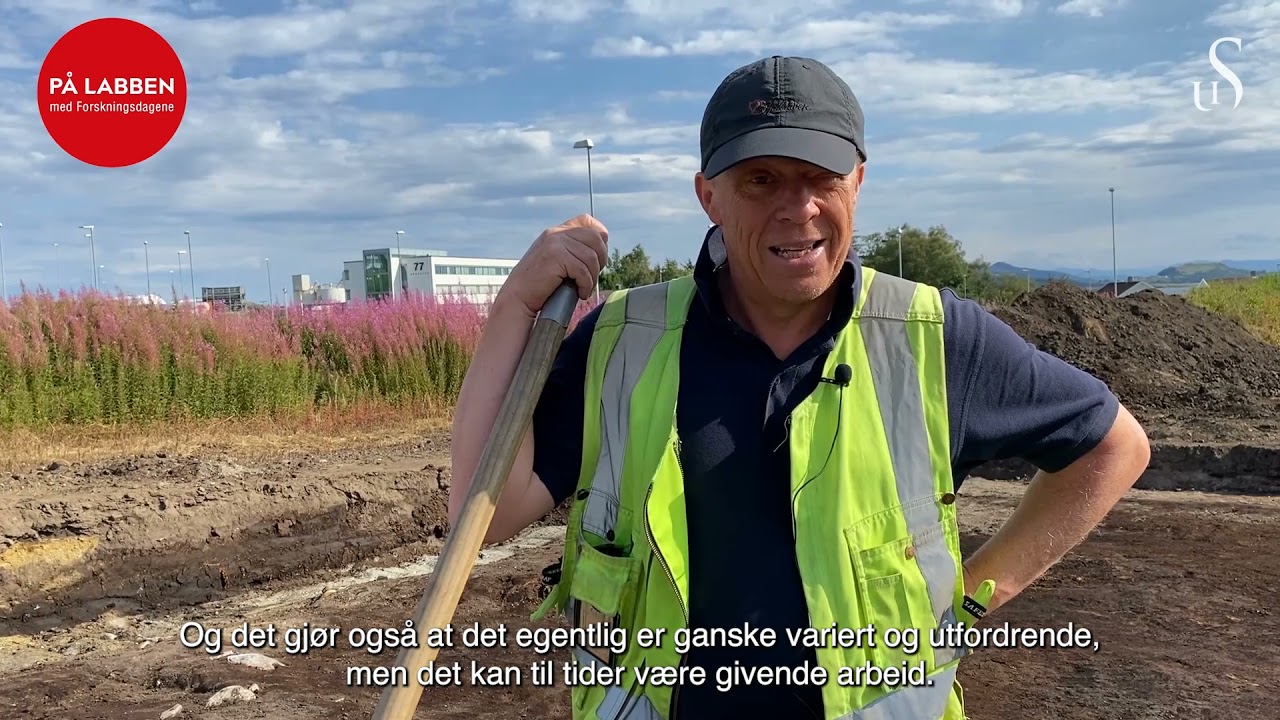 På Labben: I felt med arkeolog Volker Demuth, Arkeologisk museum, UiS