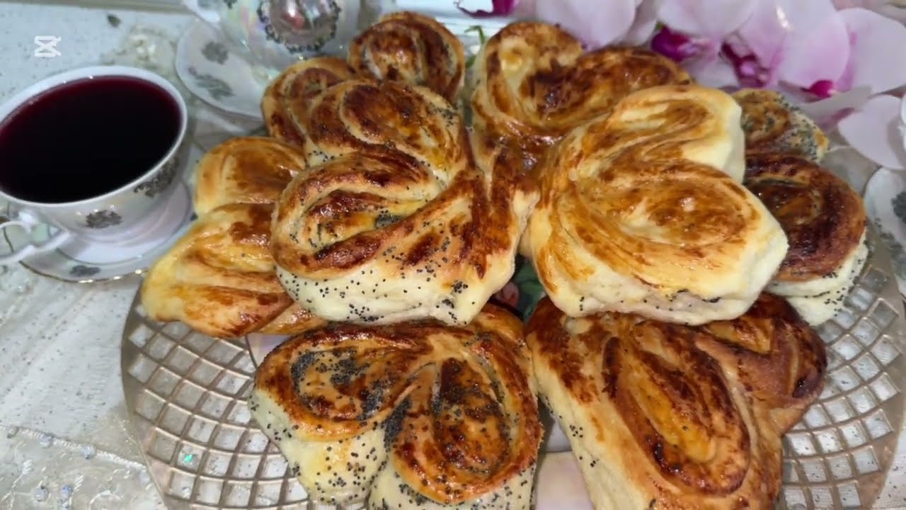 ✨ПЫШНЫЕ БУЛОЧКИ С МАКОМ✨#kitchen #recipe ##delicious #tasty 