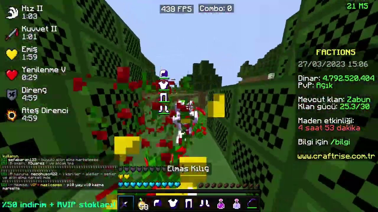 Teşşekkürler CraftRise -Factions-