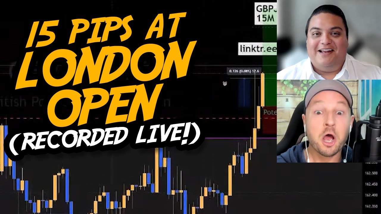 15 Pips At London Open: LIVE Forex Trade Explained