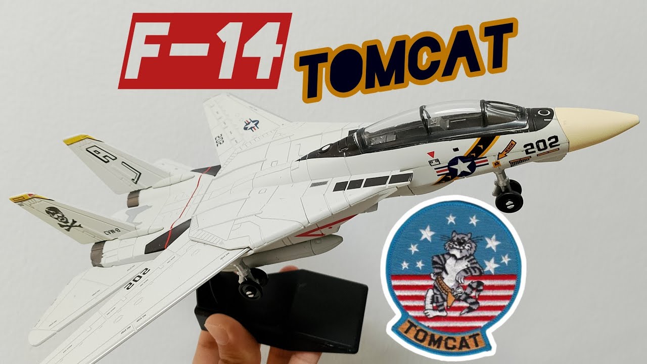 XUJA Model | 1:72 F-14 Tomcat Snap Tite Model Build Review