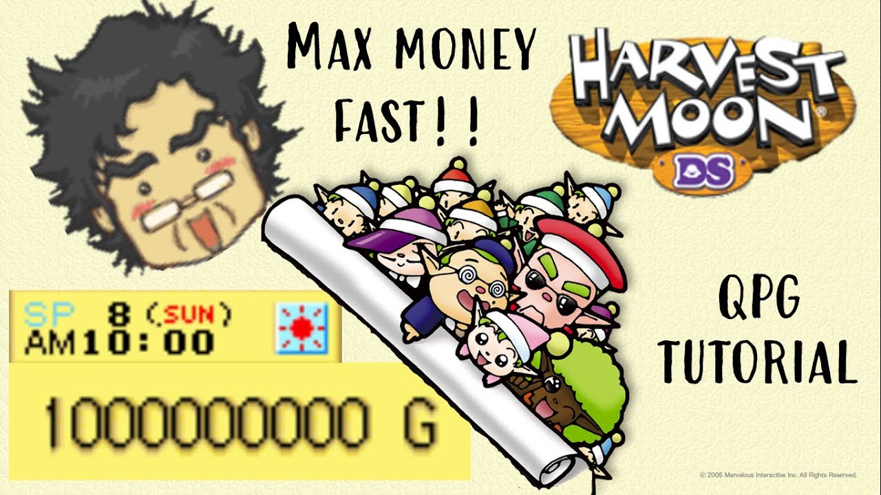 Harvest Moon DS | Учебник по глюкам: QPG
