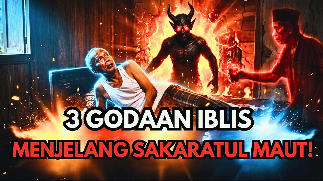 Detik-Detik Sakaratul Maut‼️ 3 Gangguan Syaitan Saat Nyawa Sudah di Kerongkongan!