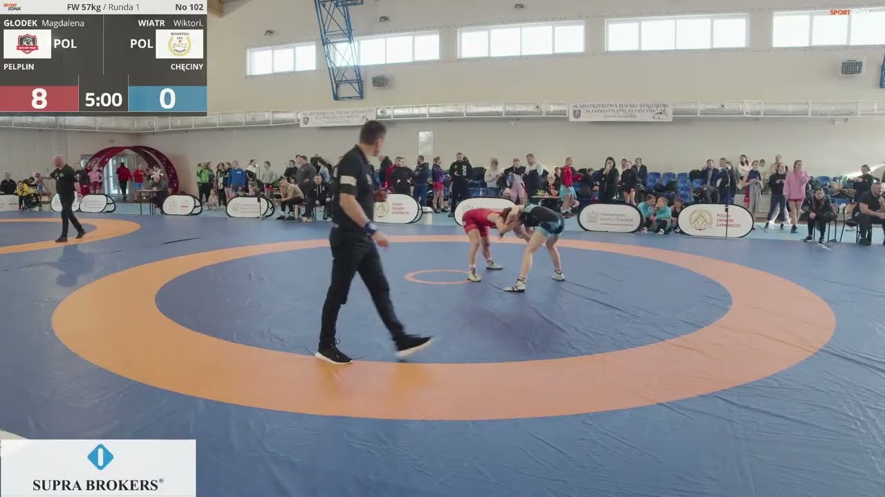 ZAPASY - (M2) XXVIII Mistrzostwa Polski kobiet - Janów Lubelski 2026. Mata 2.