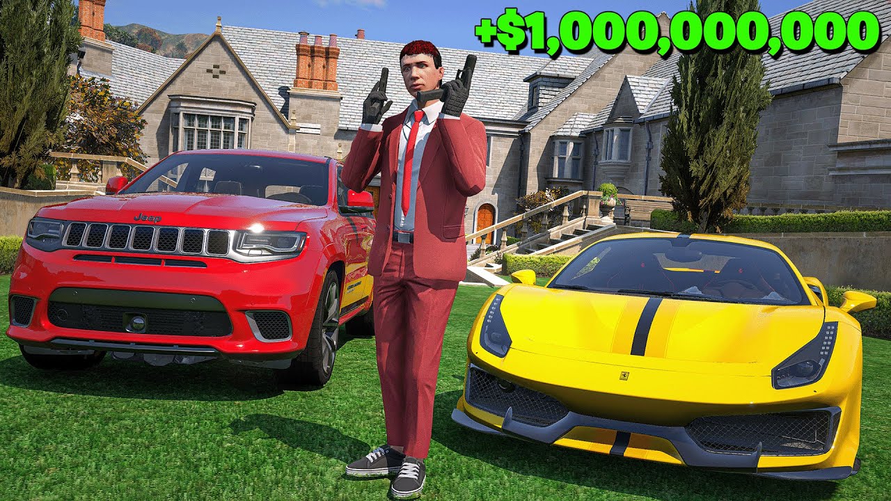 Robbing Billionaire Mansion in GTA 5 RP