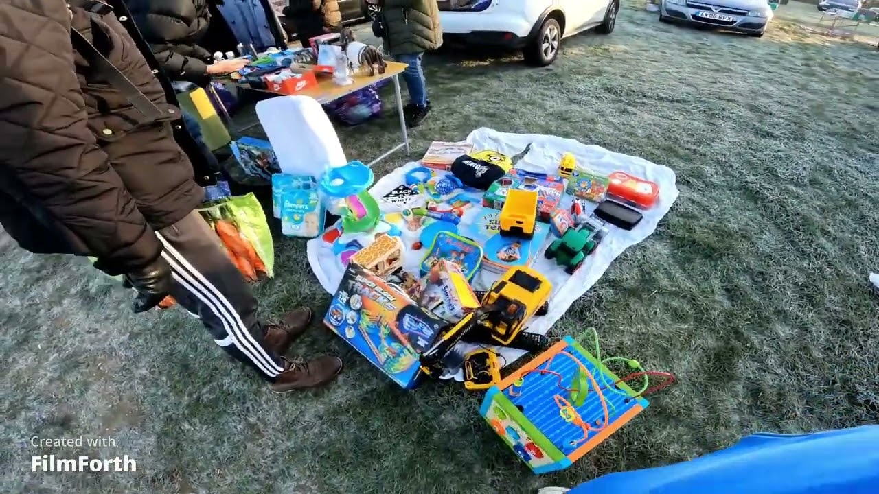 b'lucky at Great Amwell car boot seeking those finds april 3rd 2022 vlog 92