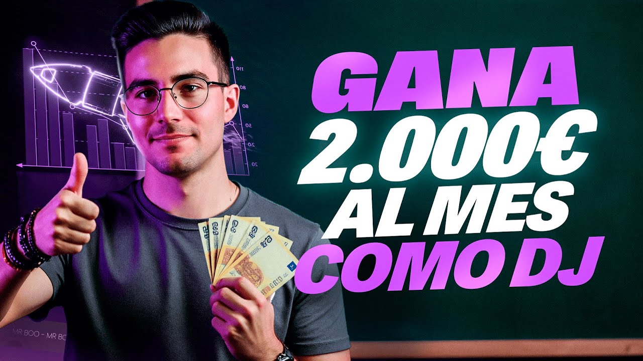 Gana 2.000€ al MES como DJ haciendo esto: