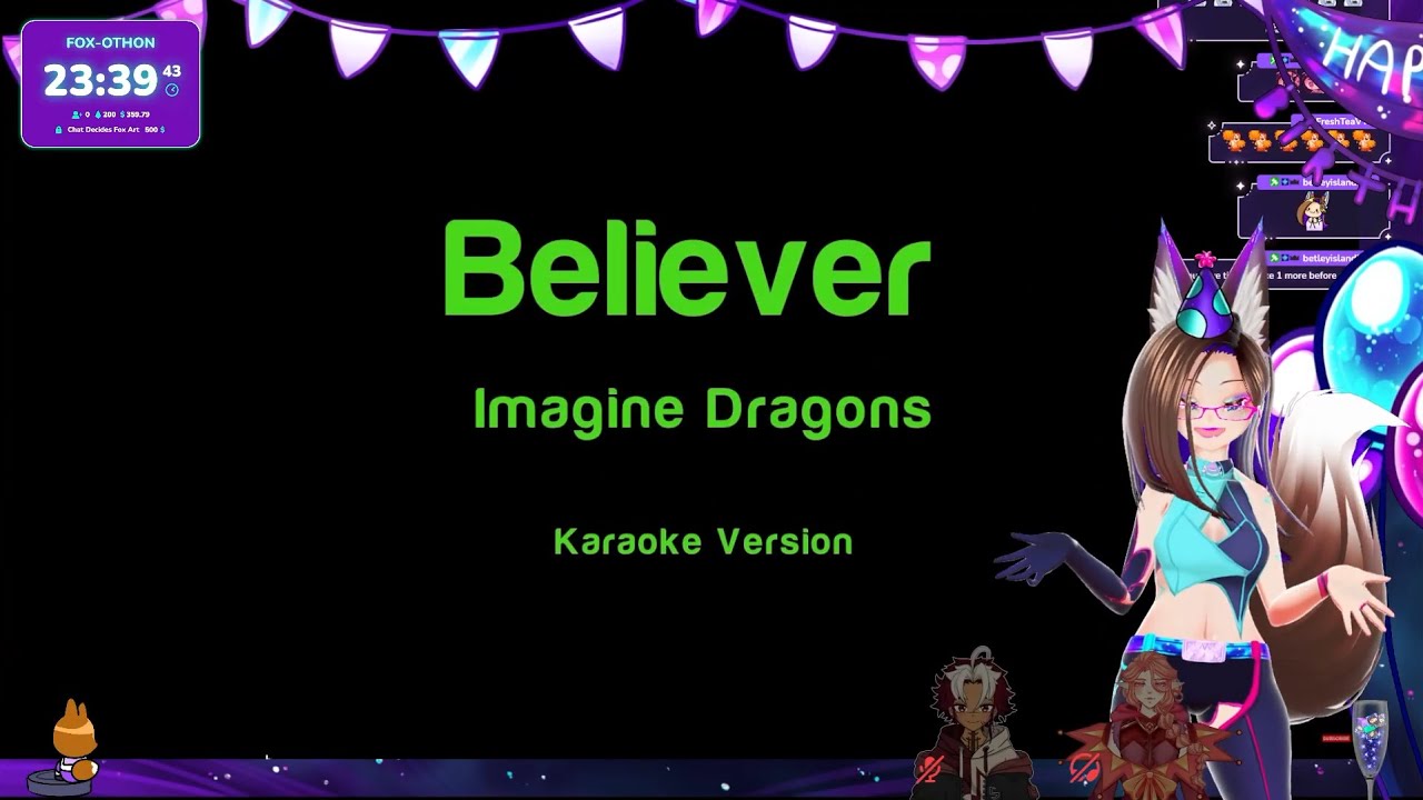 Fox Karaoke | B-Day Donothon 2026 (3/9)