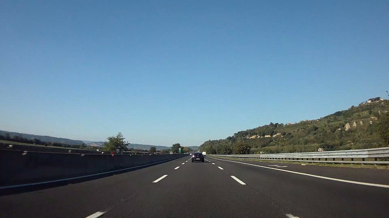 Italy: A1 Roma - Orte (Autostrada del Sole)