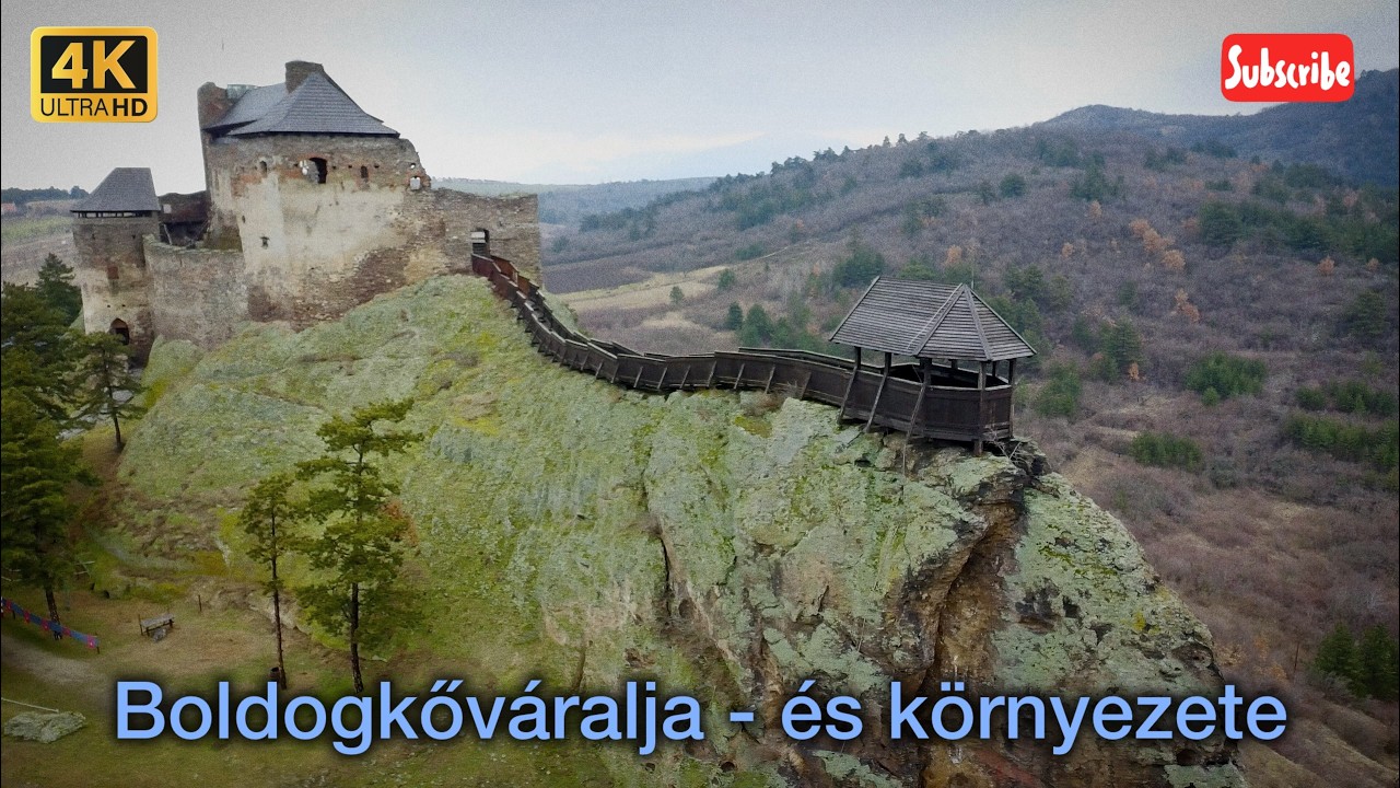 Boldogkőváralja - és környezete az égből