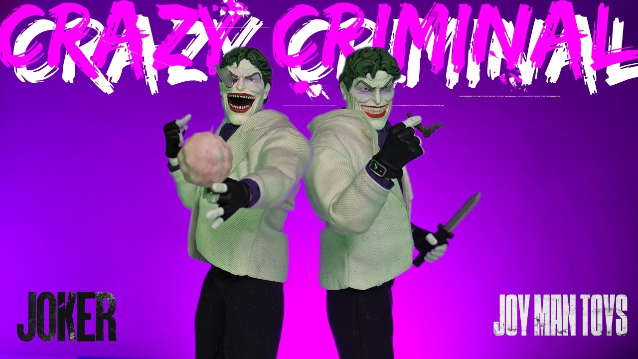 CRIMINAL LOCO | JOY MAN TOYS | EL JOCKER 1/12 | THE DARK KNIGHT RETURNS | CRAZY CRIMINAL