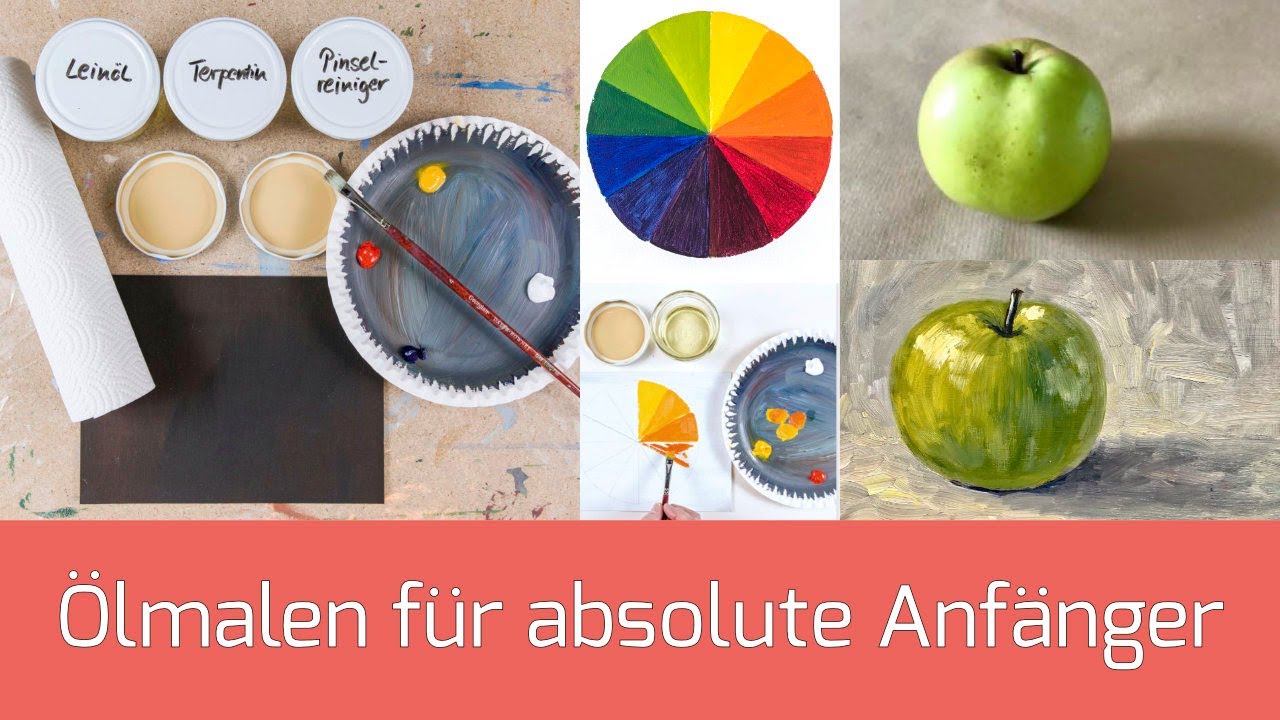Ölmalen für Anfänger ab ca. 14 Jahren