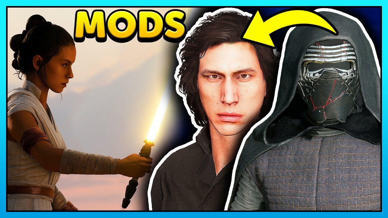 Star Wars Battlefront 2 The Rise of Skywalker Skins - Mod Showcase!