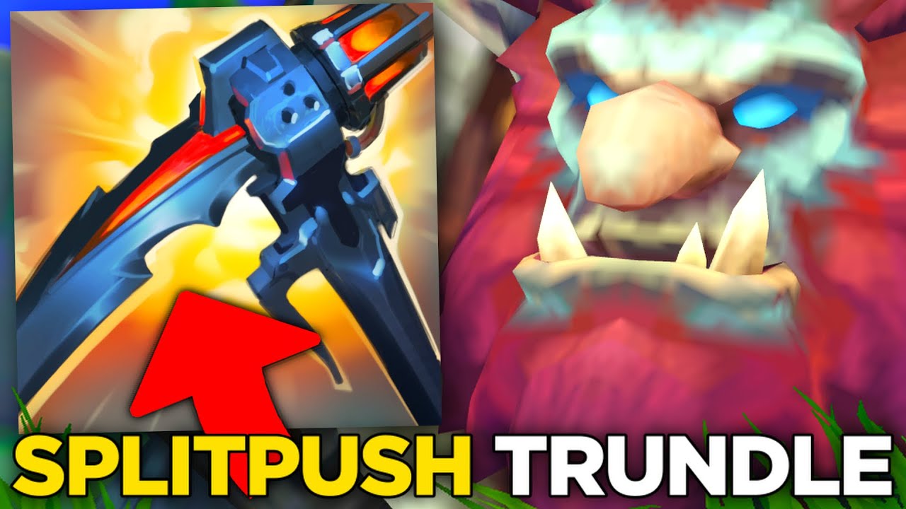 Trundle pod SPLITPUSH kończy sam gierki w League of Legends