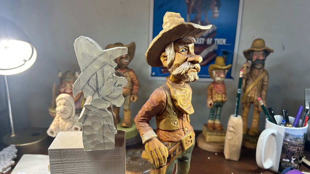 Skinny Neck Cowboy Bust Part 1