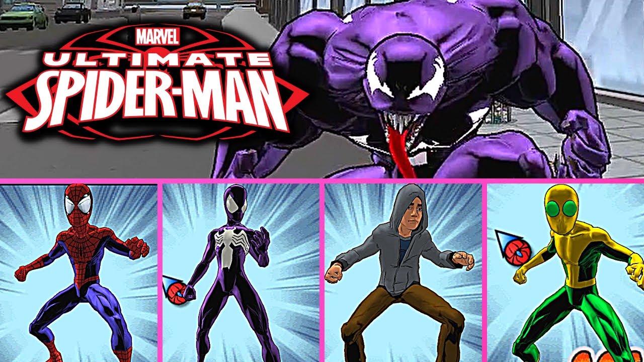 ULTIMATE SPIDER-MAN | Все костюмы разблокированы