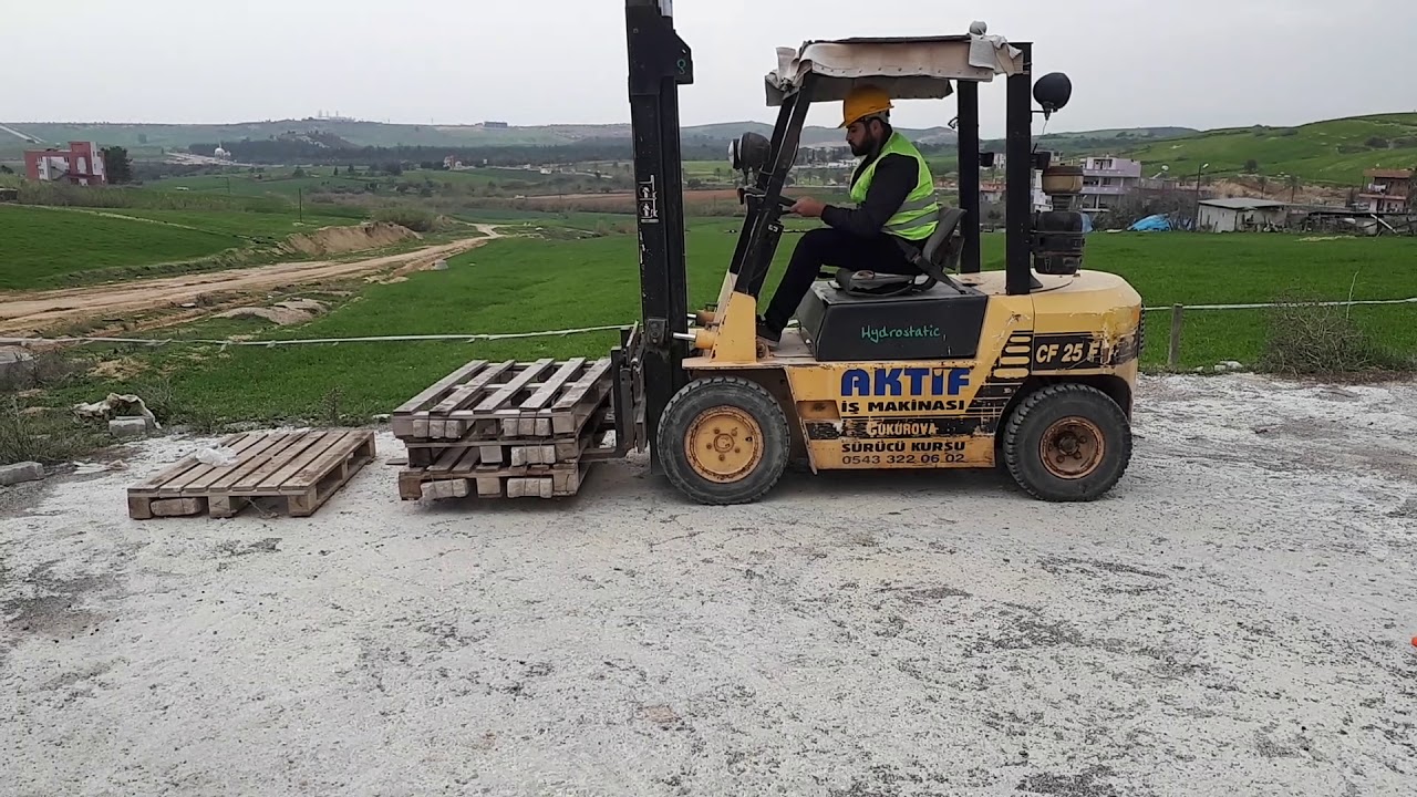 Forklift sınavı nasıl yapılır ?