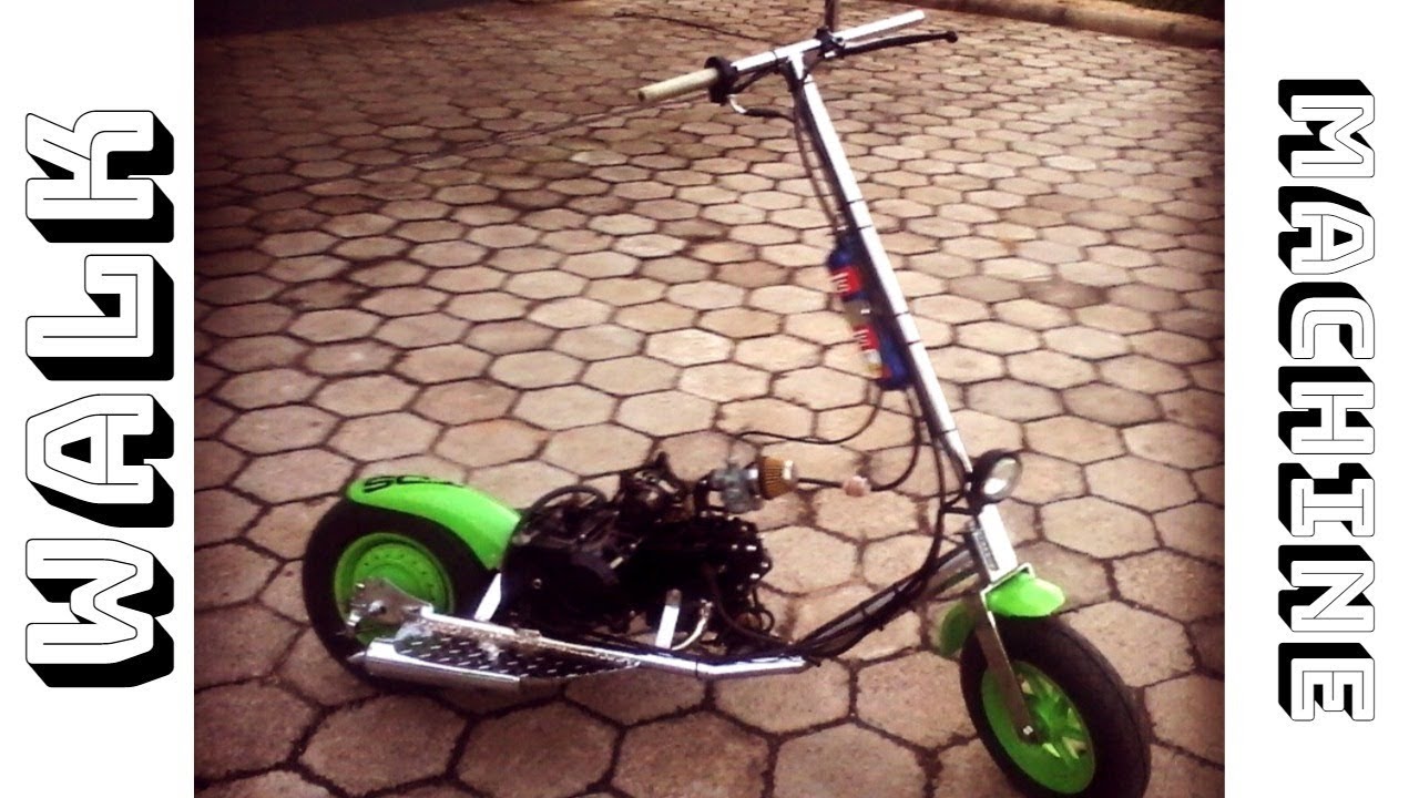 Finalizando CUBOS patinete motorizado 100cc