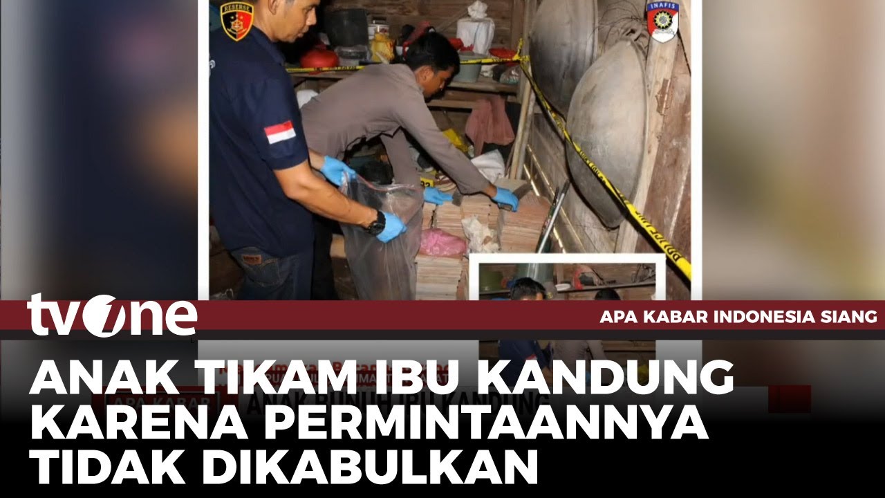 TRAGIS! Anak Bunuh Ibu Kandung di Kalbar, Sembunyikan Jasad Ibunya di Rumah Kosong | AKIS tvOne