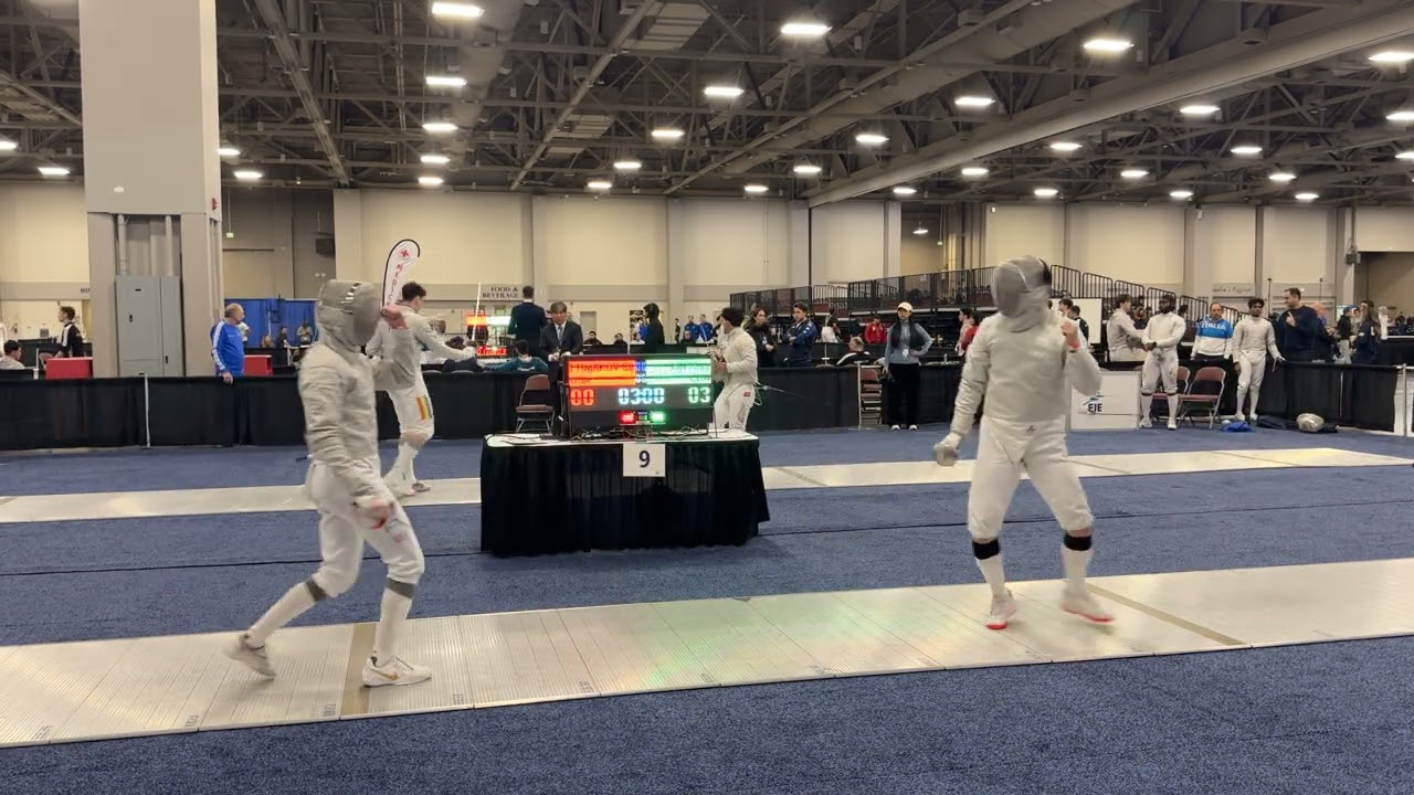 Pool 9 SMS - ERMAKOV Semeon🇺🇸 vs LIN Xiao 🇨🇳 - Absolute Fencing Sabre World Cup 2026