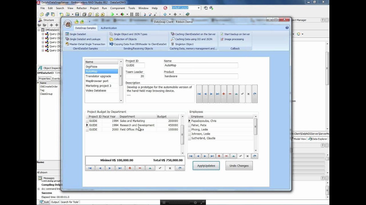 Building a Multi-Client, Multi-Platform, Multi-Tier system using RAD Studio XE2
