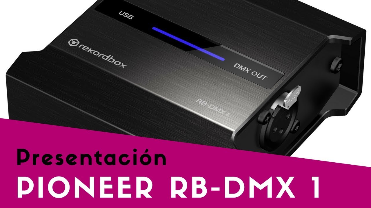 PIONEER DJ RB-DMX 1 - Presentaci&oacute;n oficial