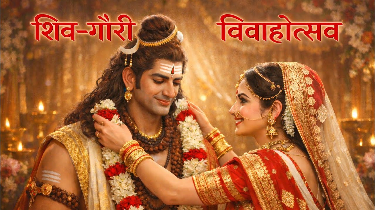 शिव–गौरी विवाहोत्सव | शिव पार्वती विवाह | Shiv Parvati Vivah | Mahashivratri Special #bhaktisong 