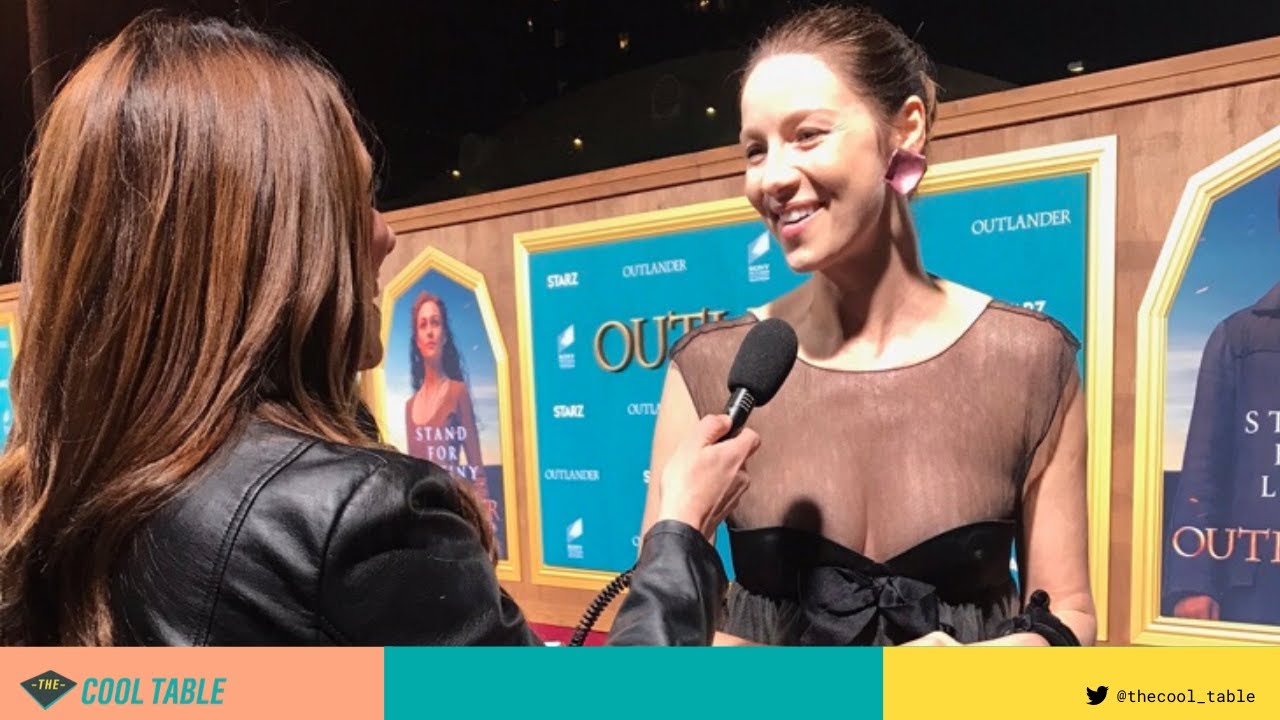 Caitriona Balfe at The Cool Table for Outlander S5