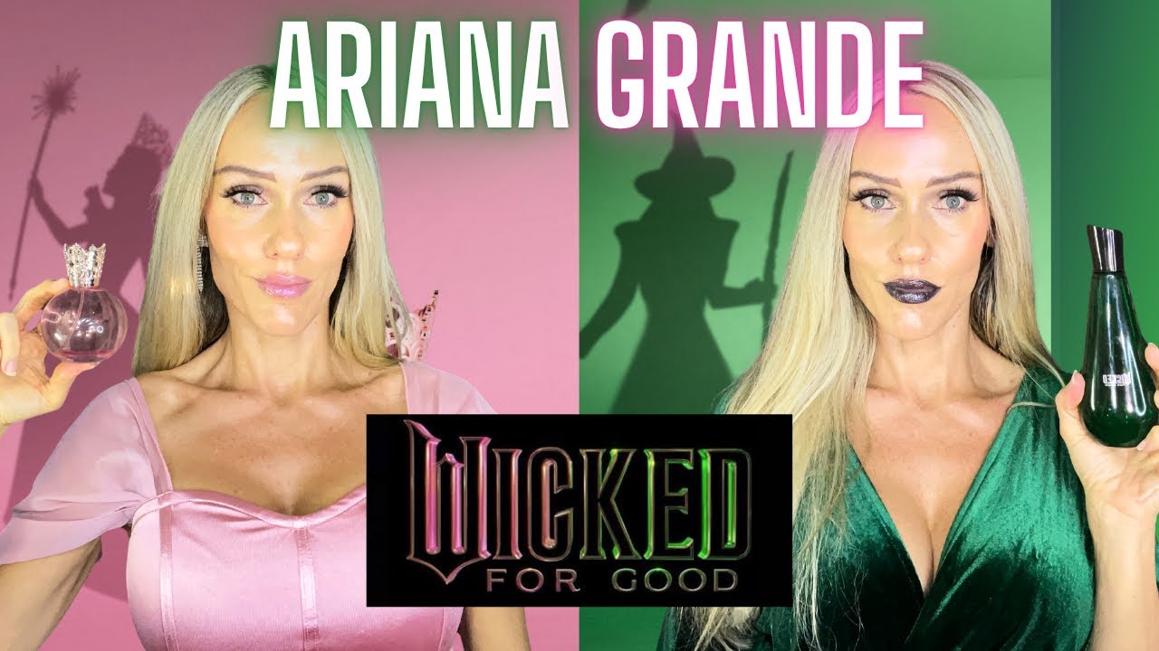 Ариана Гранде, грешная за хорошие отзывы о духах ✨ Glinda Bubbly Pink и Elphaba Enchanted