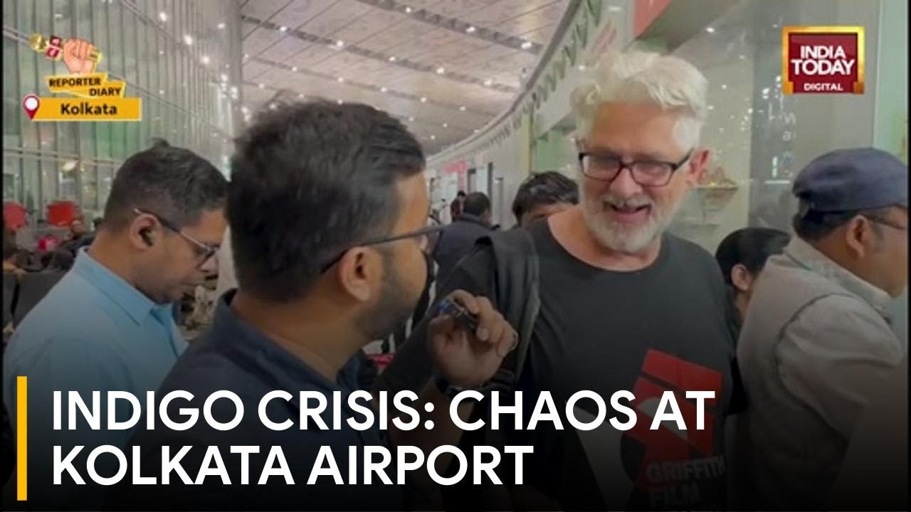India Today Reports On IndiGo Crisis And Passenger Chaos At Kolkata Airport | Reporter Diary