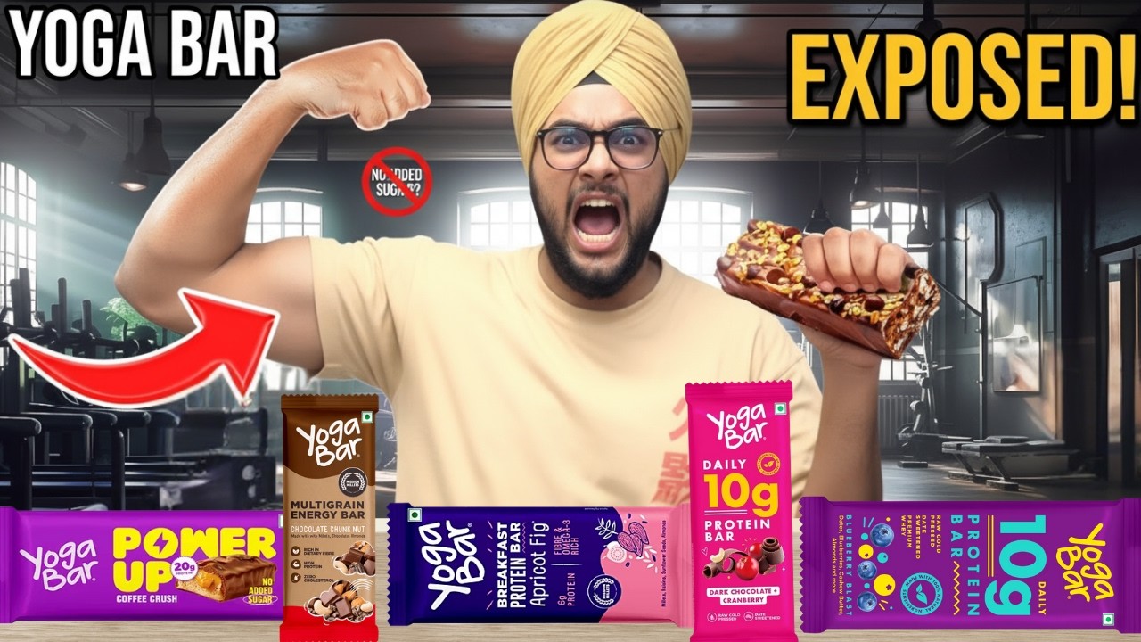 Exposing ENERGY & PROTEIN BARS of YOGA Brand