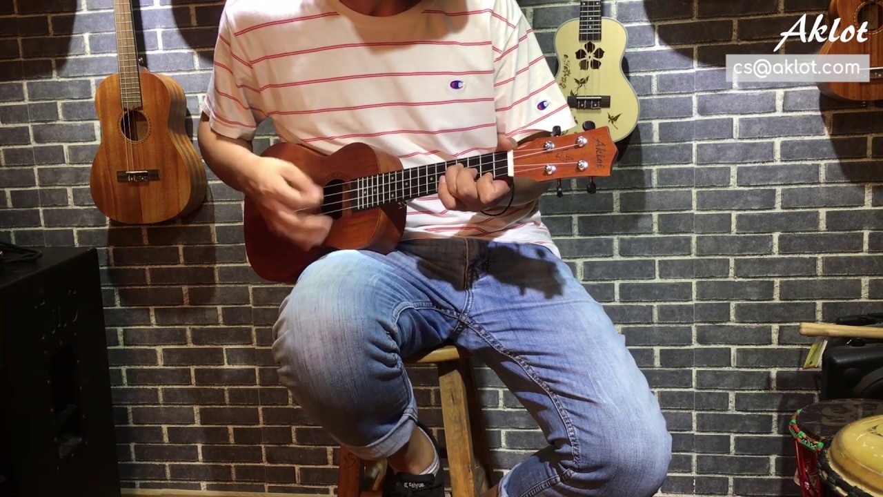 AKLOT ukulele AKC23 review video