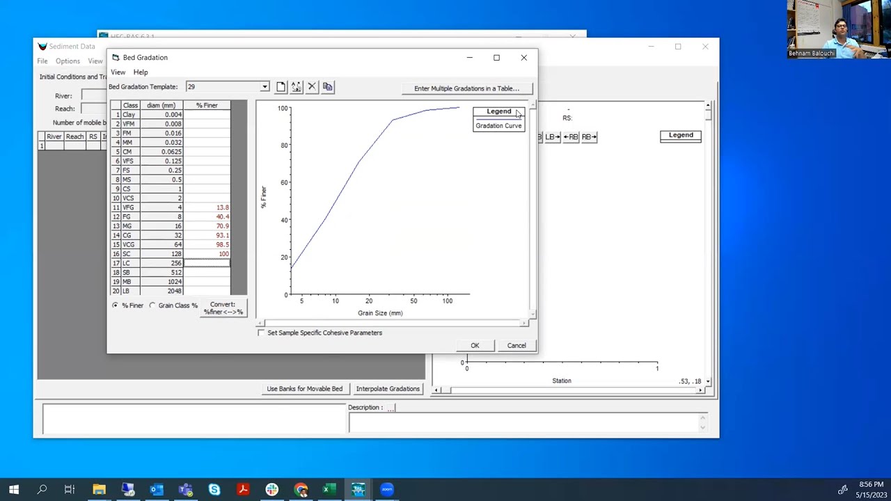 HecRas 2D sediment modeling for beginners