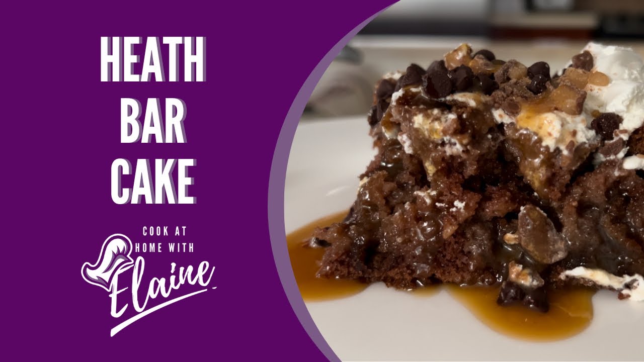 Heath Bar Cake