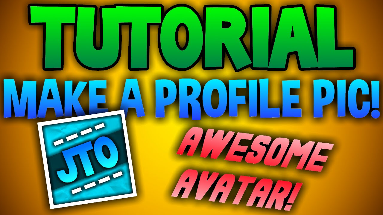How To Make An Awesome YouTube Profile Picture! [Avatar, Icon] - Paint NET [2015 HD]