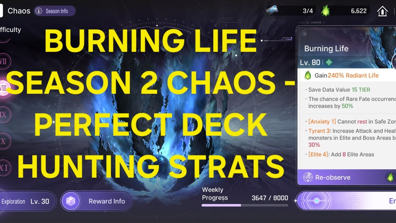Build your PERFECT DECK [CZN] Burning Life Season