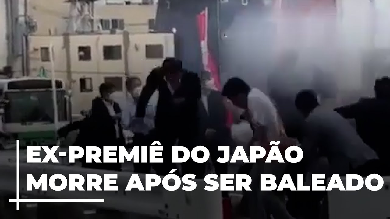 SHINZO ABE | V&iacute;deo mostra momento em que ex-premi&ecirc; japon&ecirc;s &eacute; morto pelas costas